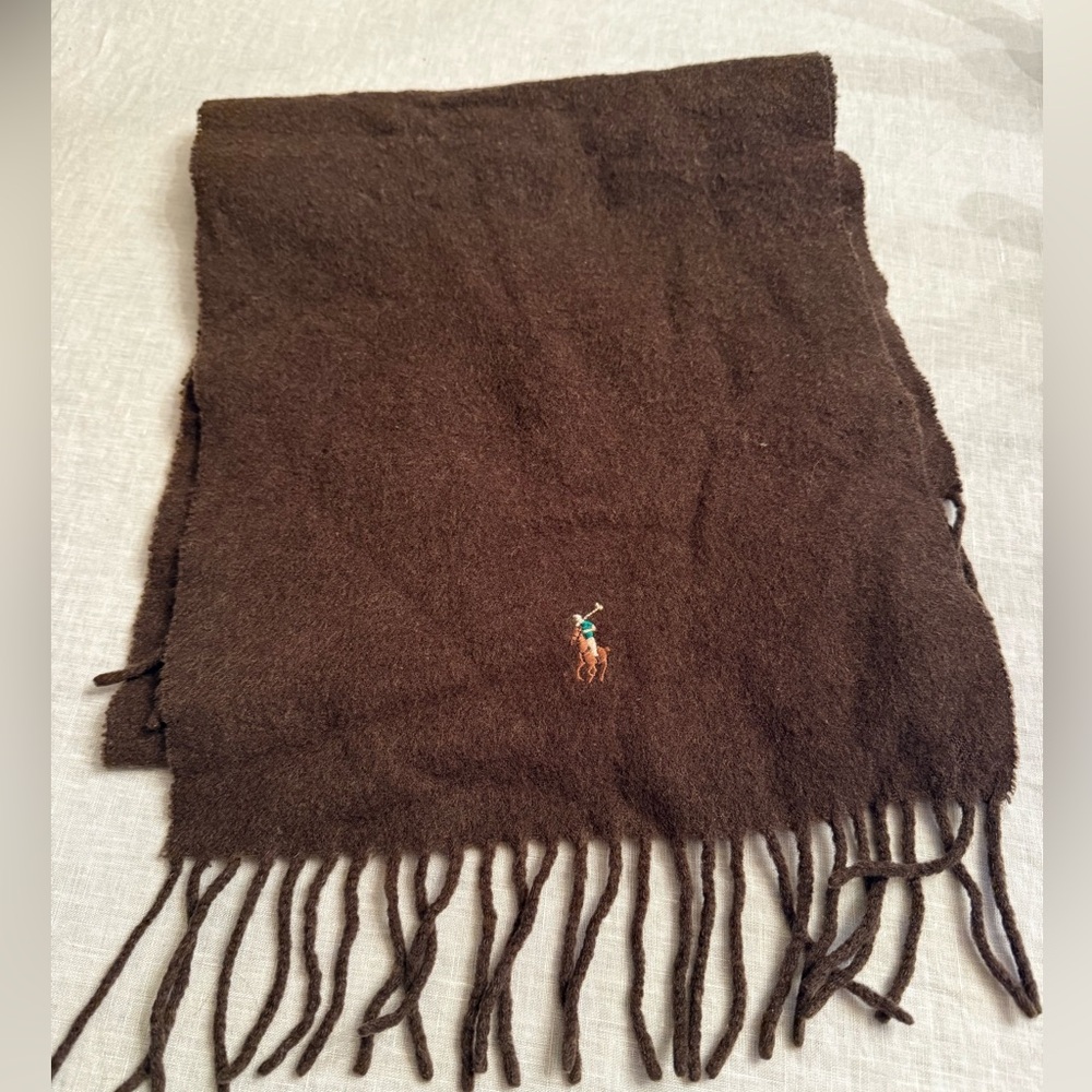 Polo by Ralph Lauren Dark Brown Scarf